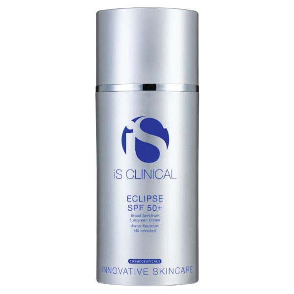 iS Clinical Eclipse SPF 50+ – Leichte, nicht fettende Sonnenpflege mit hohem UVA/UVB-Schutz für Gesicht und Hals, ideal für empfindliche und ölige Haut