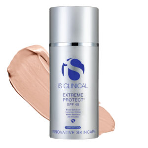 iS Clinical Extreme Protect SPF 40 Tinted Beige – Getönter Breitband-Sonnenschutz mit natürlichen Farbpigmenten, Zellschutz und feuchtigkeitsspendender Pflege