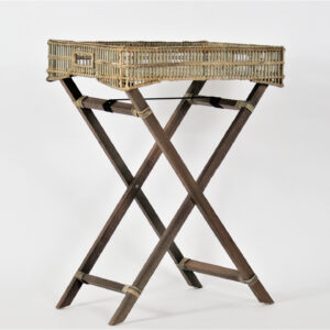 Butler-Tablett aus  Holz