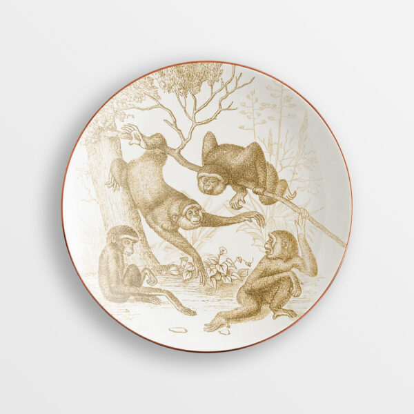 Vito Nesta Brotteller Set 6tlg. Monkeys – Bild 3