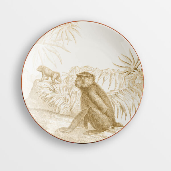 Vito Nesta Brotteller Set 6tlg. Monkeys – Bild 2