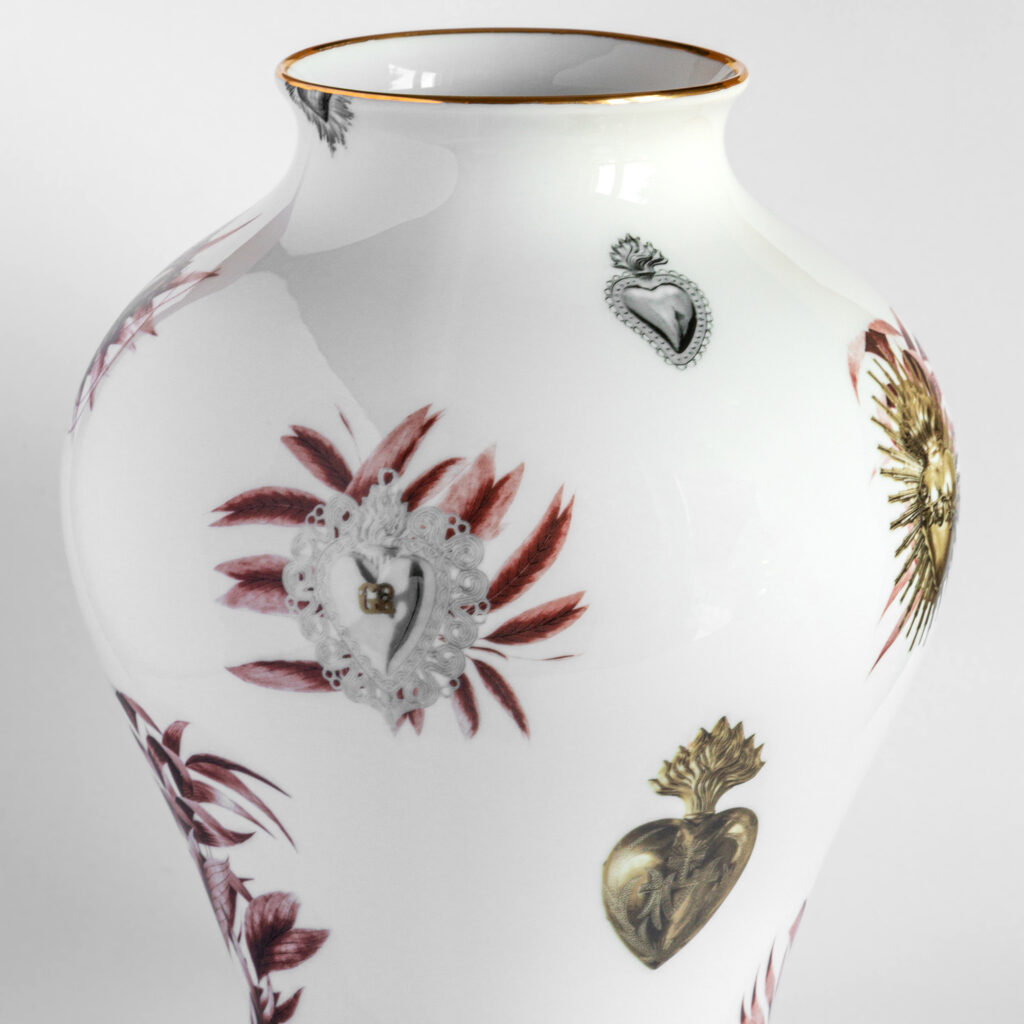 Vito Nesta Vase  Heart Leaf