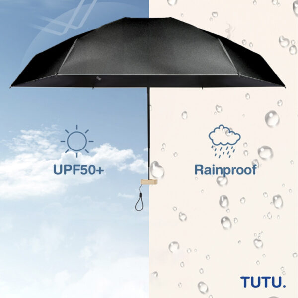 Mini-Regenschirm mit SPF50 – Bild 3