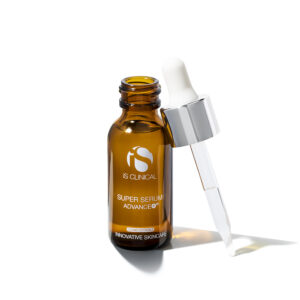 iS Clinical Super Serum Advance+ in oranger Flasche – Hochwirksames Vitamin-C-Serum mit Anti-Aging-Effekt