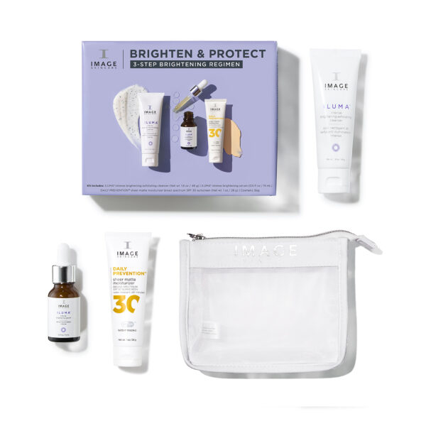 Image Skincare Brighten & Protect Kit – Hautpflege-Set mit Vitamin C Serum und Sonnenschutz für einen ebenmäßigen Teint