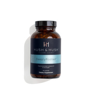 Hush & Hush DeeplyRooted® 120 Kapseln – Nahrungsergänzung für Haarwachstum und gesunde Kopfhaut